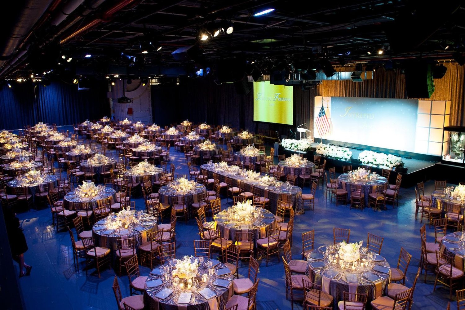 Intrepid Museum - event production by Wizard Studios